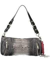 Desigual - Black Cotton S Bag - Lyst