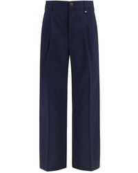 Vivienne Westwood - Blue Wool Oves Aries Dress Pants - Lyst