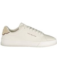 Tommy Hilfiger - Bianco Polyurethane Men Sneaker - Lyst