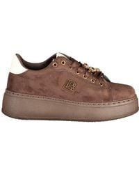 Laura Biagiotti - Brown Polyurethane 's Sneaker - Lyst