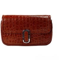 Marc Jacobs - The Mini Shoulder Bag Spice Embossed Leather Crossbody - Lyst