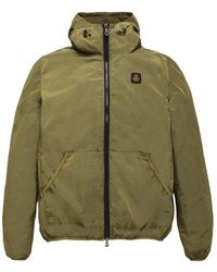Refrigiwear - Green Nylon Jacket - Lyst