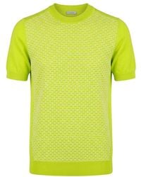 Malo - Green Cotton Men Sweater - Lyst