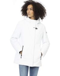 Baldinini - Sleek Down Jacket With Adjustable Hood - Lyst