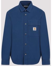 Carhartt - Blue Hayworth Cotton Shirt - Lyst