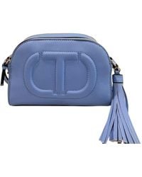 Twinset - Blue Pu Crossbody - Lyst