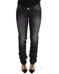Acht - Elegant Low Waist Skinny Denim - Lyst