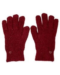 Pieces - Multicolor Recycled Polyester Gloves - Lyst