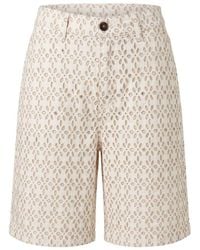 Trussardi - White Cotton Shorts - Lyst