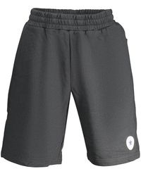Converse - Black Cotton Shorts - Lyst