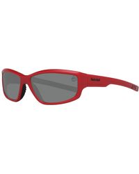 Timberland - Red Plastic Sunglasses - Lyst