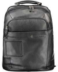 Piquadro - Leather Backpack - Lyst