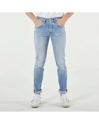 Don The Fuller - Light Blue Cotton Jeans & Pant - Lyst