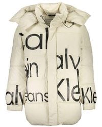 Calvin Klein - Polyester Jacket - Lyst