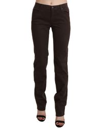 Ermanno Scervino - Chic Mid Waist Skinny Trousers - Lyst