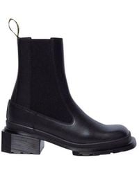 Dr. Martens - Black Leather Ankle Boots - Lyst