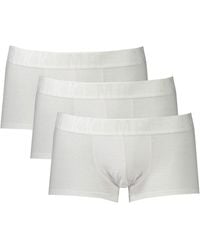 Bikkembergs - White Polyester Men's Boxer Briefs Trio Pack - Lyst