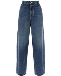 Khaite - Bacall Wide Leg Jeans - Lyst