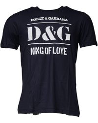 Dolce & Gabbana - King Of Love Tshirt - Lyst