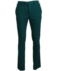 Bencivenga - Green Straight Fitformal Trousers Pants - Lyst