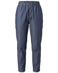 Trussardi - Blue Cotton Men Pant - Lyst