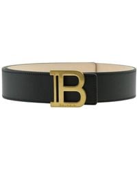 Balmain - Leather Belt - Lyst