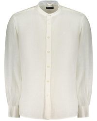 North Sails - White Linen Men's Shirt - Lyst