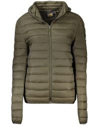 Roberto Cavalli - Verde Polyester Jacket - Lyst