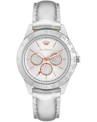 Juicy Couture - Silver Watch - Lyst