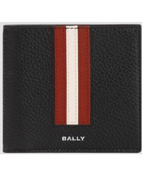 Bally - Black Bovine Leather Wallet - Lyst