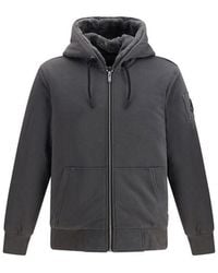 Moose Knuckles - Gray Polyester Sweatshirt - Lyst