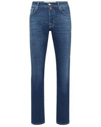 Jacob Cohen - Sleek Slim Fit Stretch Cotton Jeans - Lyst
