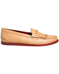 Dolce & Gabbana - Tassel Leather Slip On Loafers Shoes - Lyst