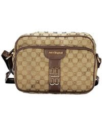 Laura Biagiotti - Beige Polyester 's Shoulder Bag - Lyst