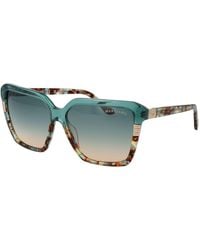 MARCIANO BY GUESS - Turquoise Acetate Sunglasses - Lyst