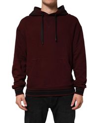 Dolce & Gabbana - Cotton Plaid Lined Hoodie Sweater Clothing - Lyst