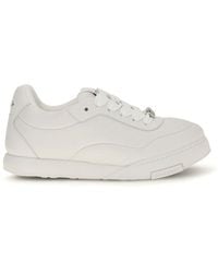 Givenchy - White Calf Leather Bos Taurus Sneakers - Lyst