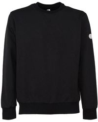 People Of Shibuya - Chic Technical Fabric Crewneck Sweatshirt - Lyst