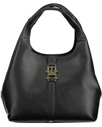 Tommy Hilfiger - Elegant Shoulder Bag With Contrasting Details - Lyst