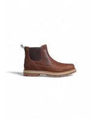 Timberland - Brown Suede Leather Chelsea Boots - Lyst