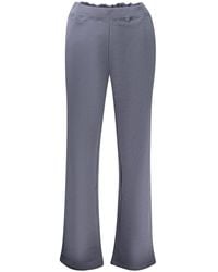 North Sails - Blu Cotton Woman Sweatpant - Lyst