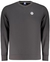 North Sails - Black Cotton Mens Sweatshirt - Lyst