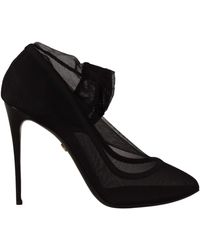 Dolce & Gabbana - Elegant Stretch Socks Boots - Lyst