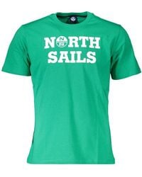 North Sails - Verde Cotton Men T - Lyst