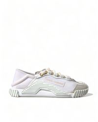 Dolce & Gabbana - White Ns1 Low Top Sports Sneakers Shoes - Lyst