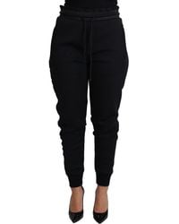 Dolce & Gabbana - Elegant Jogger Trouser With Iconic Logo - Lyst