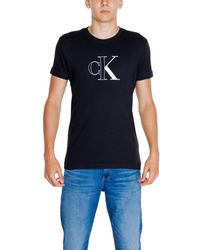 Calvin Klein - Black Cotton Rigenerato T - Lyst