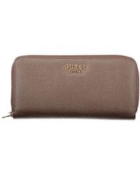 Guess - Brown Polyethylene Wallet - Lyst