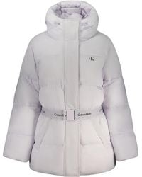 Calvin Klein - Nylon Jackets & Coat - Lyst