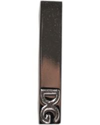 Dolce & Gabbana - Tone Brass Logo Branded Tie Clip Bar - Lyst